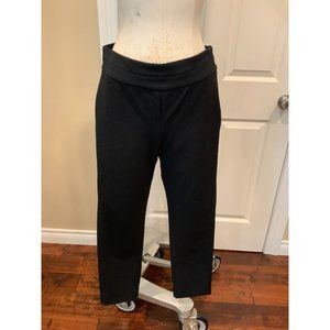 Isoude Black Cropped Skinny Pants, Size 0